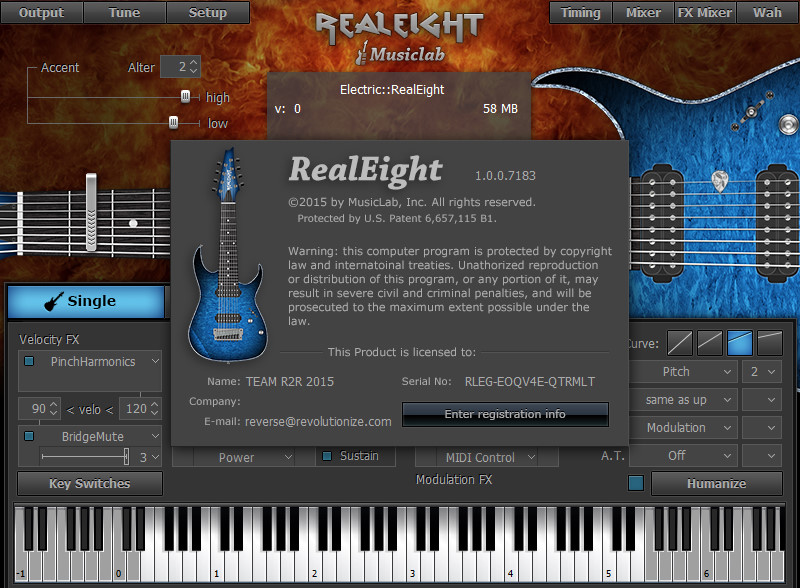 musiclab realrick v1.0.0 incl.crack and keygen win/mac-r2r